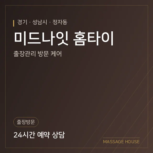 경기 성남시 미드나잇 홈타이 출장마사지 안내 이미지