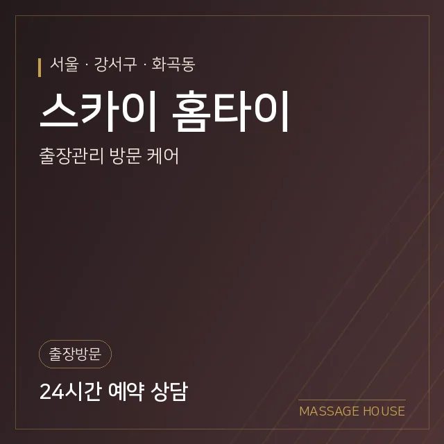 서울 강서구 스카이 홈타이 출장마사지 안내 이미지