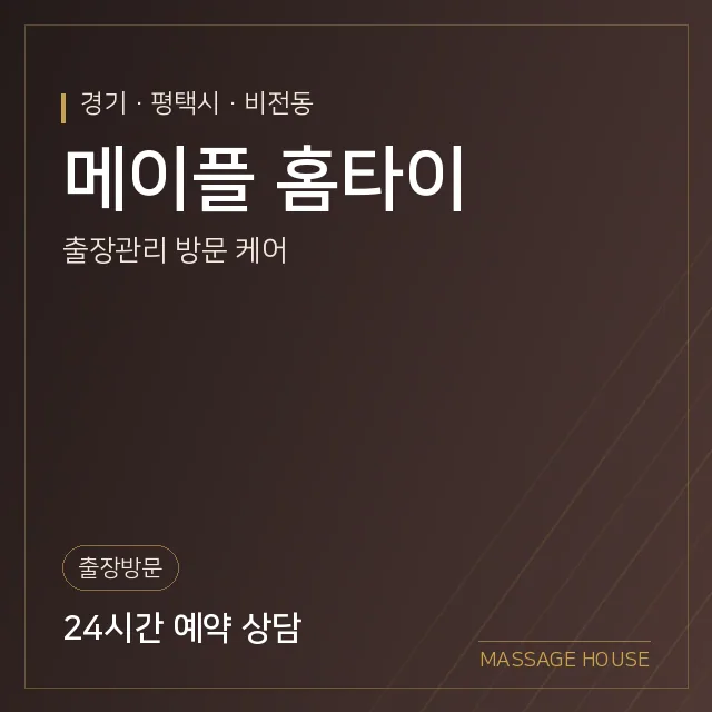경기 평택시 메이플 홈타이 출장마사지 안내 이미지