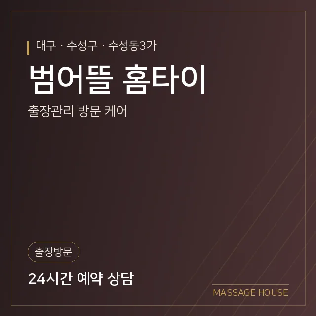 대구 수성구 범어뜰 홈타이 출장마사지 안내 이미지