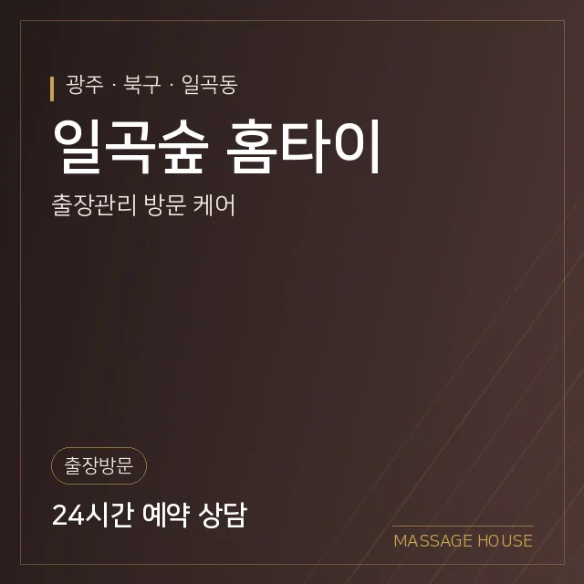 광주 북구 일곡숲 홈타이 출장마사지 안내 이미지