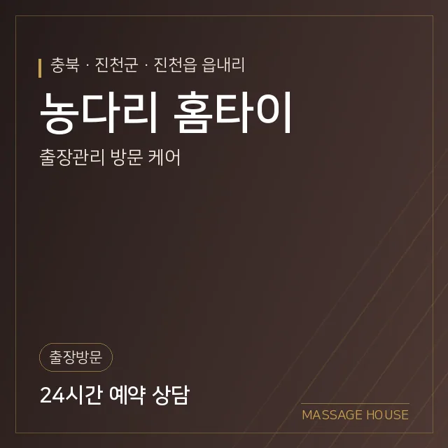 충북 진천군 농다리 홈타이 출장마사지 안내 이미지