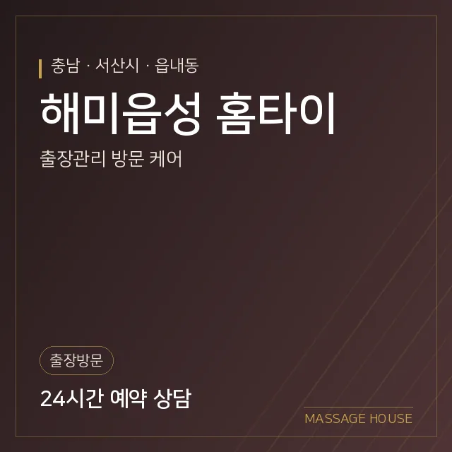 충남 서산시 해미읍성 홈타이 출장마사지 안내 이미지