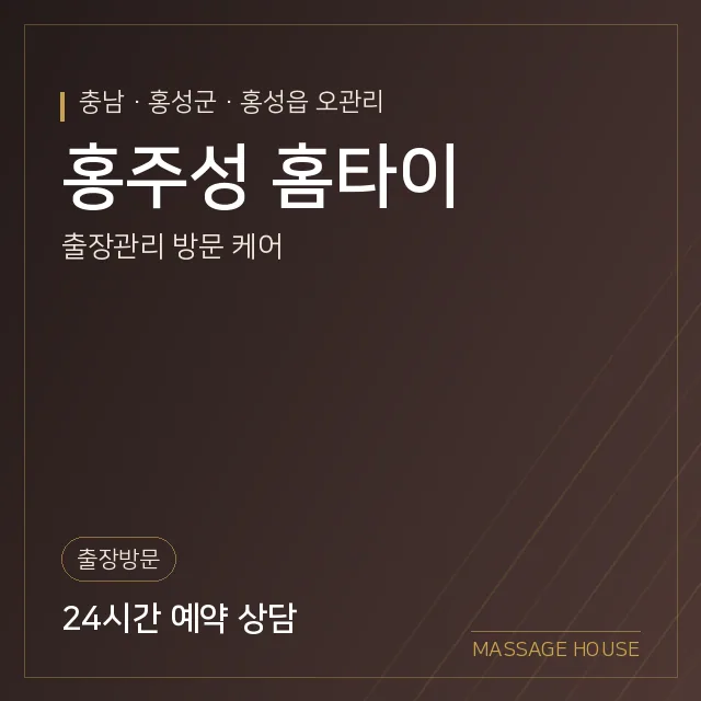 충남 홍성군 홍주성 홈타이 출장마사지 안내 이미지